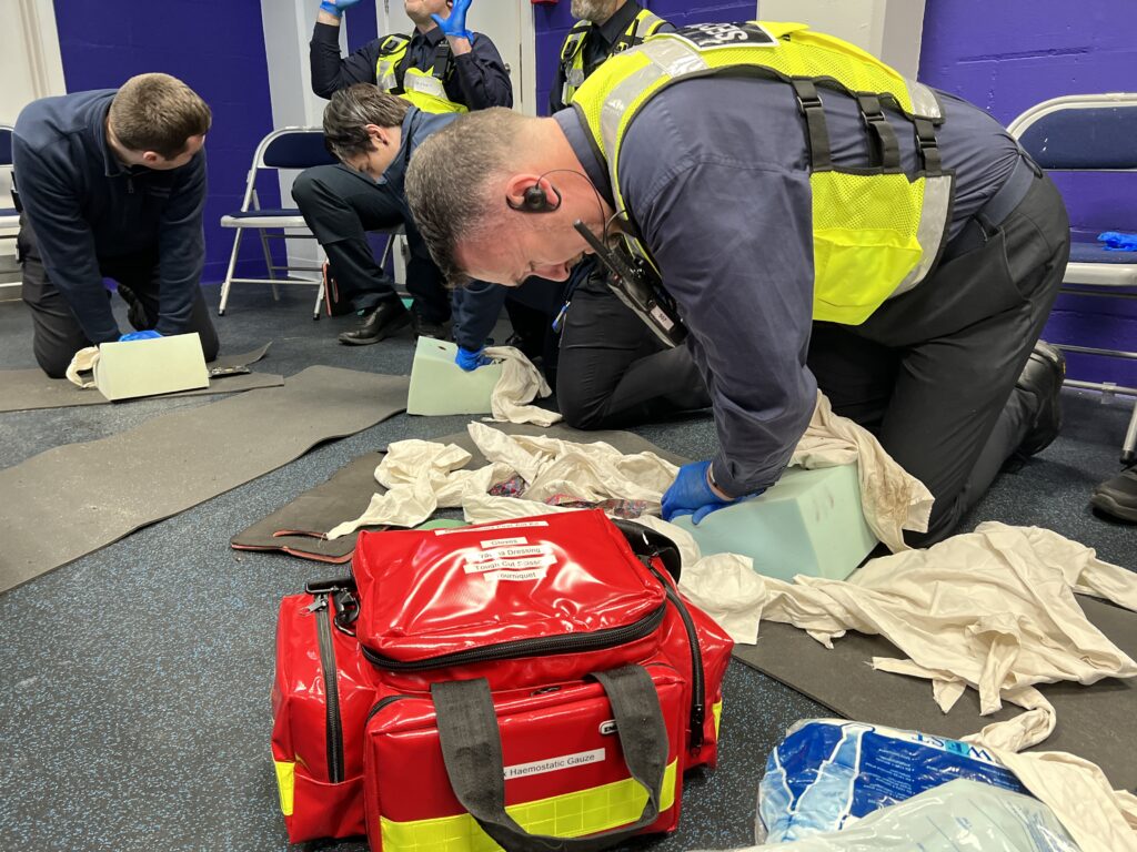 First Aid Training and First Aid Trauma Bag